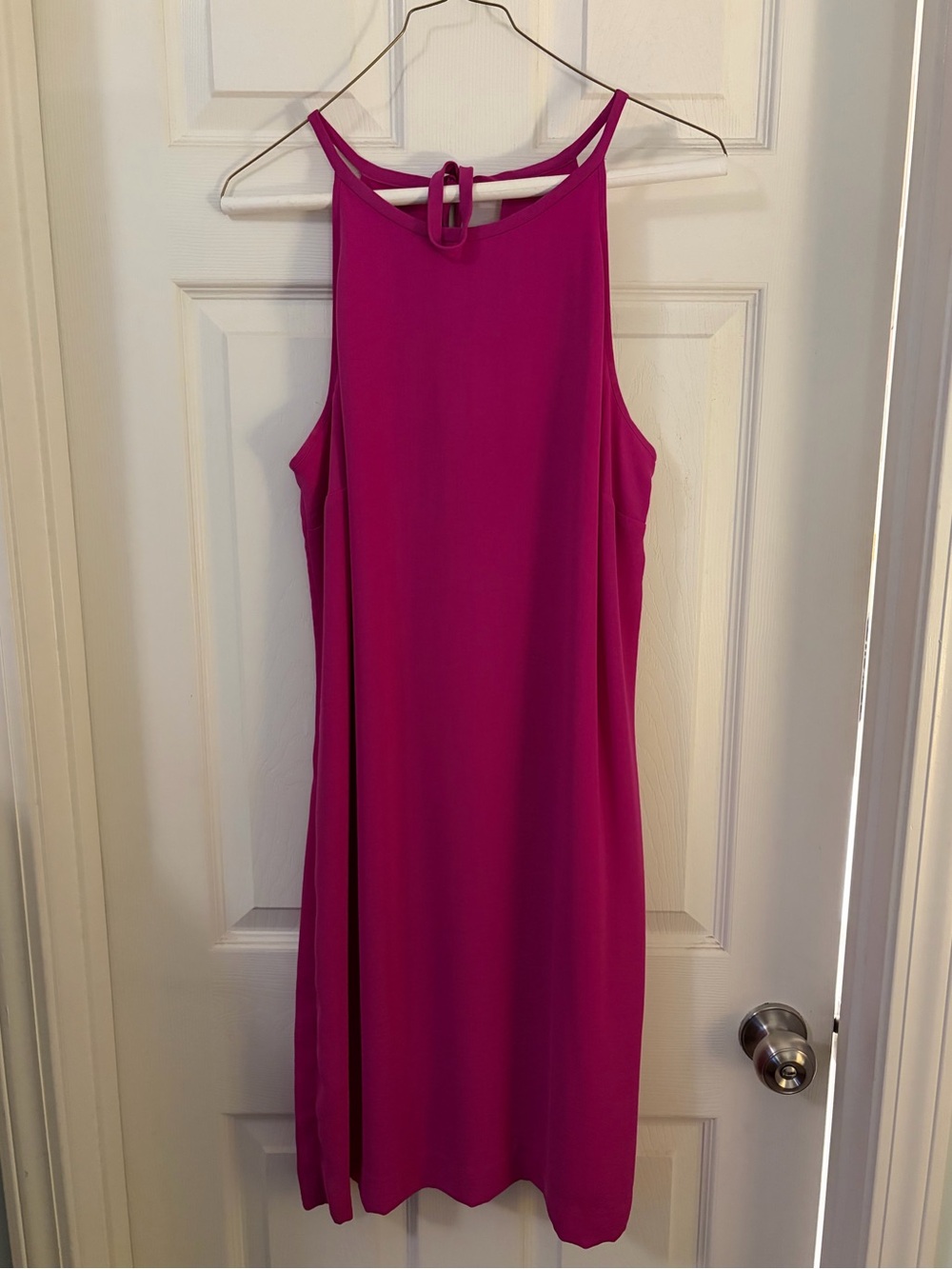 Banana Republic Women’s Fuchsia Halter Mini Dress - SZ 12